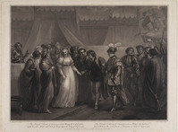 KG 07873
<br/>
Huwelijk Catharina van Frankrijk met Hendrik V van Engeland
<br/>
<em>Cardon, Antoine (1772 - 1813)</em>